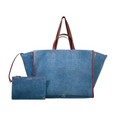 Jérôme Dreyfuss Leon L Tote Bag In Blue