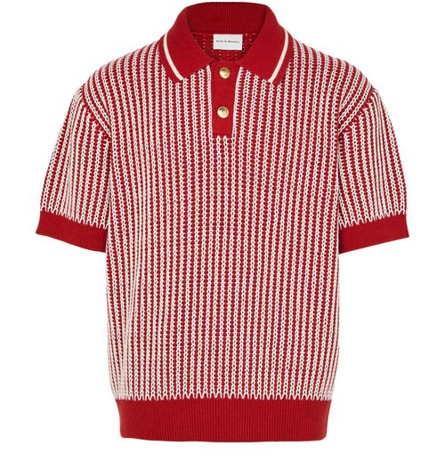 DROLE DE MONSIEUR The Pinstripe polo shirt