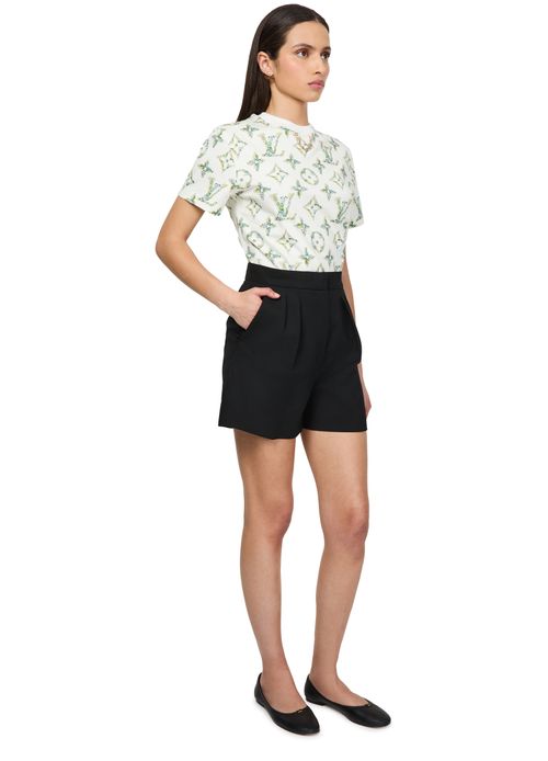 LOUIS VUITTON Floral Monogram T-Shirt