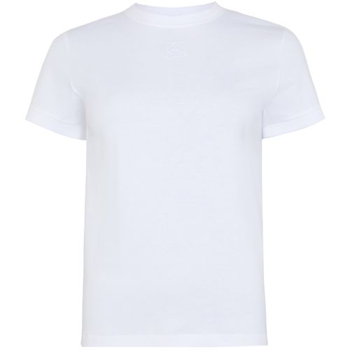 LOEWE Cotton and lace T-shirt
