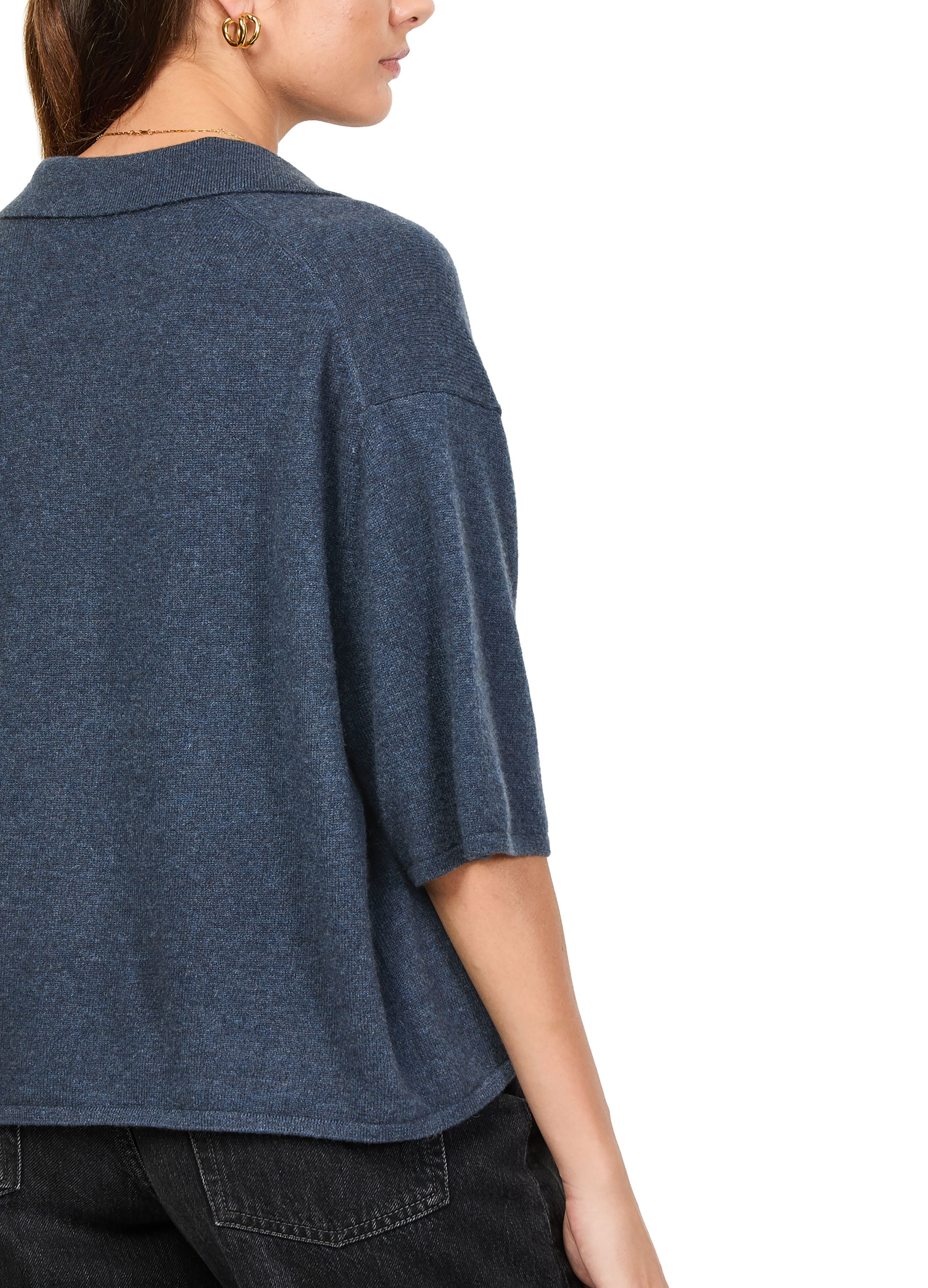 Neela short sleeves cashmere t-shirt thumbnail 5
