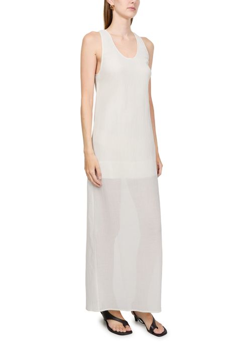 TOTEME Kleid in Knitteroptik mit U-Ausschnitt