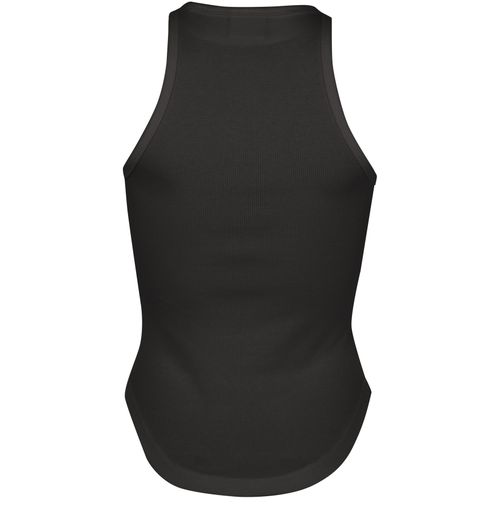 COURREGES Buckle 90'S rib tank top