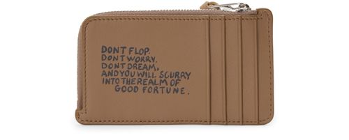 LOEWE Portes-cartes et monnaie en cuir de veau Cats