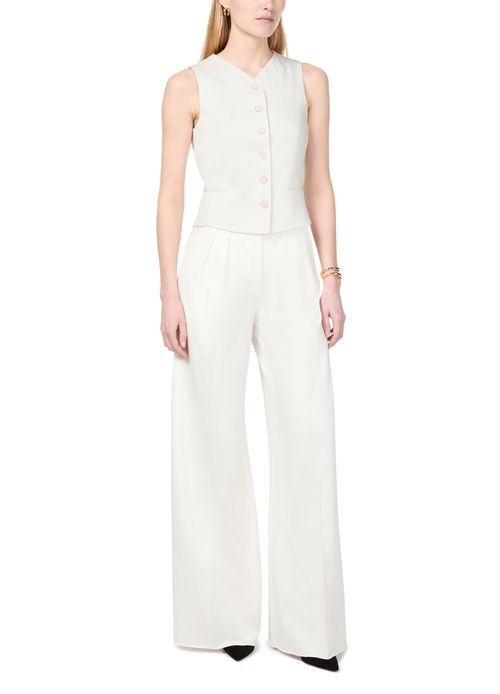 MAX MARA Mirella fitted buttoned vest