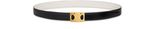 Medium reversible Framed Triomphe belt in taurillon and natural calfskin - CELINE