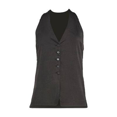 Eudon Choi Sinead Top In Black