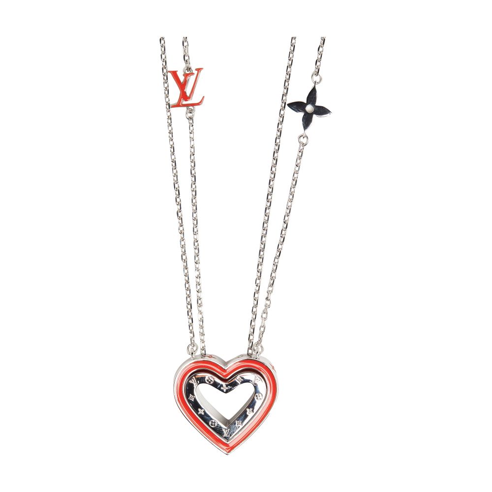 LV Cupid Necklace thumbnail 6