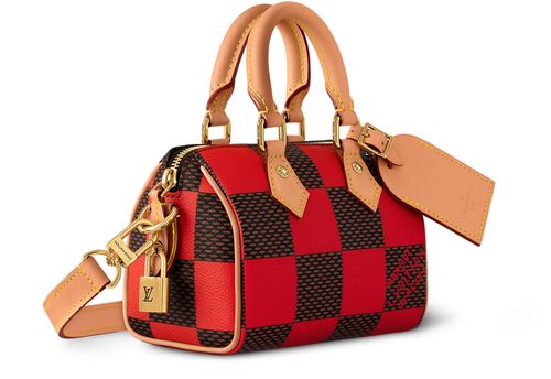 LOUIS VUITTON Speedy 18 Damier Pop mit Schulterriemen