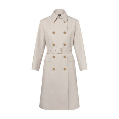 Louis Vuitton Monogram Accent Coat In Blue