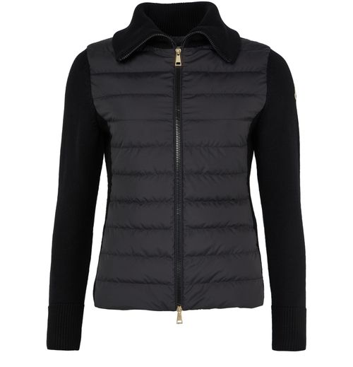 MONCLER Zwei Materialien