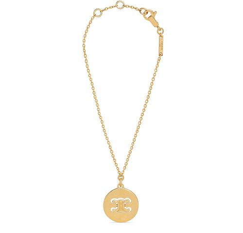 CELINE Bracelet laiton doré Swivel Triomphe