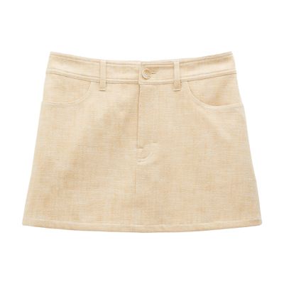 FILIPPA K SHORT STRUCTURED SKIRT