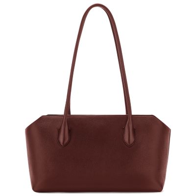 The Row Terrasse Small Shoulder Bag In Brown