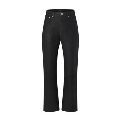 Louis Vuitton Monogram Jacquard Jeans In Black