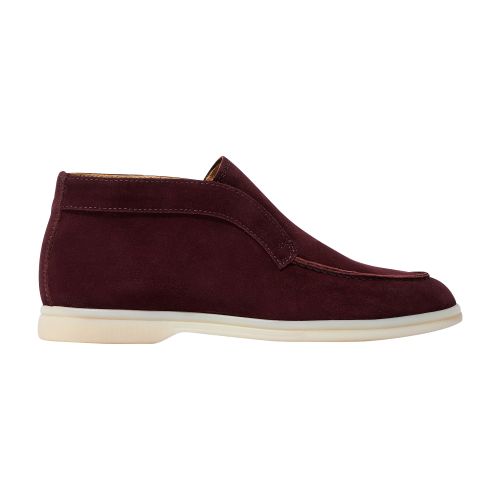 Scarosso Leonardo Suede Boots In Burgundy_suede