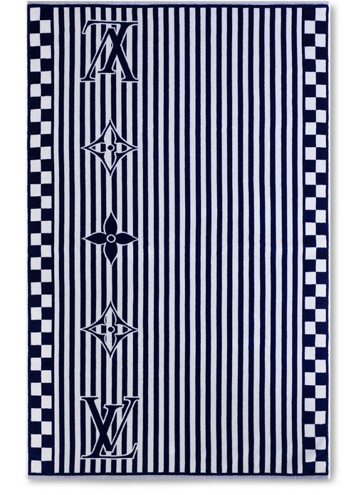 LOUIS VUITTON LV Graphical Beach Towel