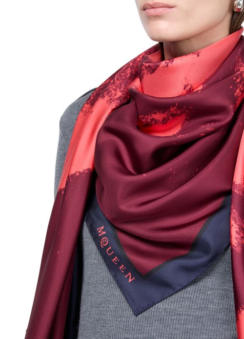 MCQUEEN Skull scarf