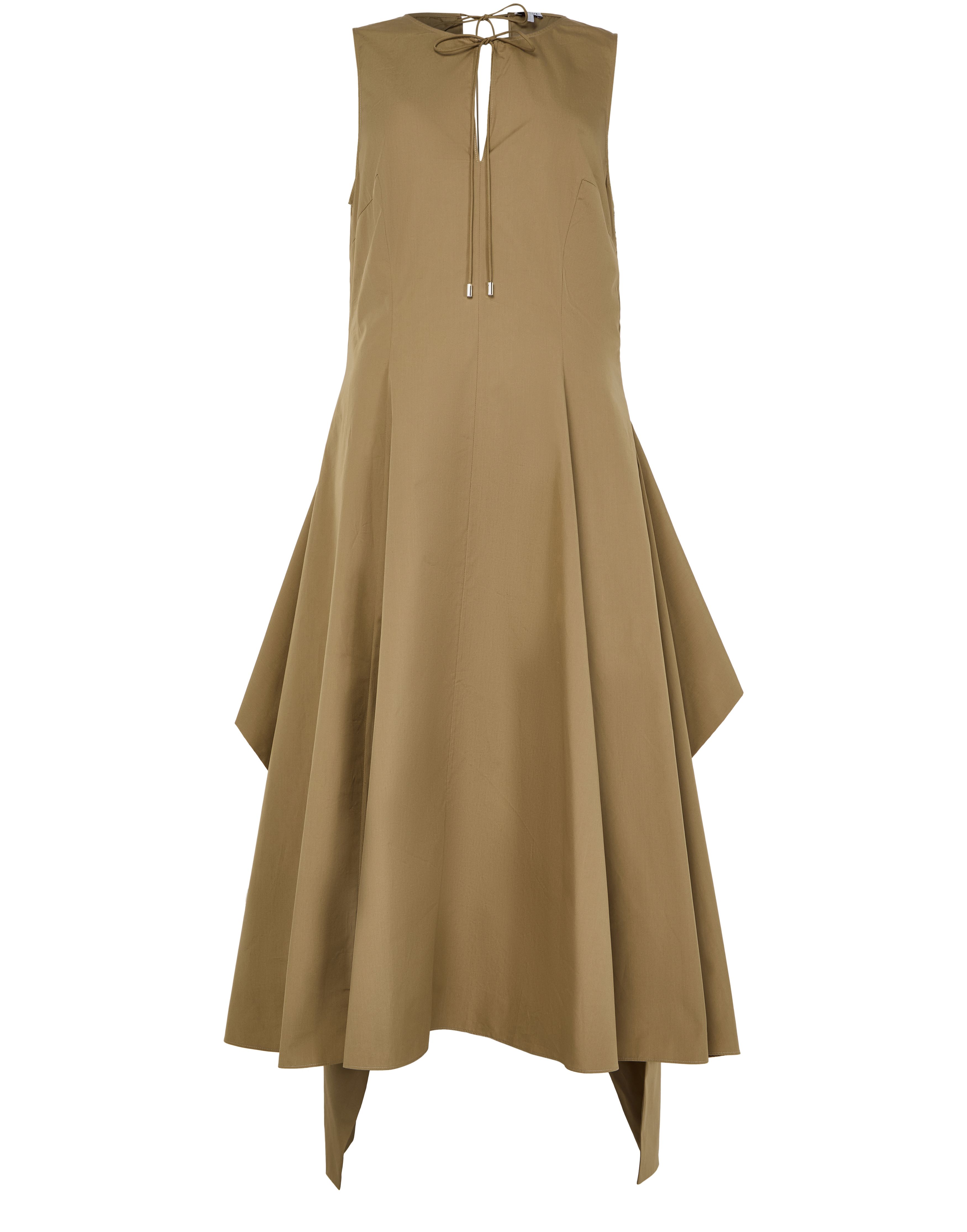 Wrap dress in cotton