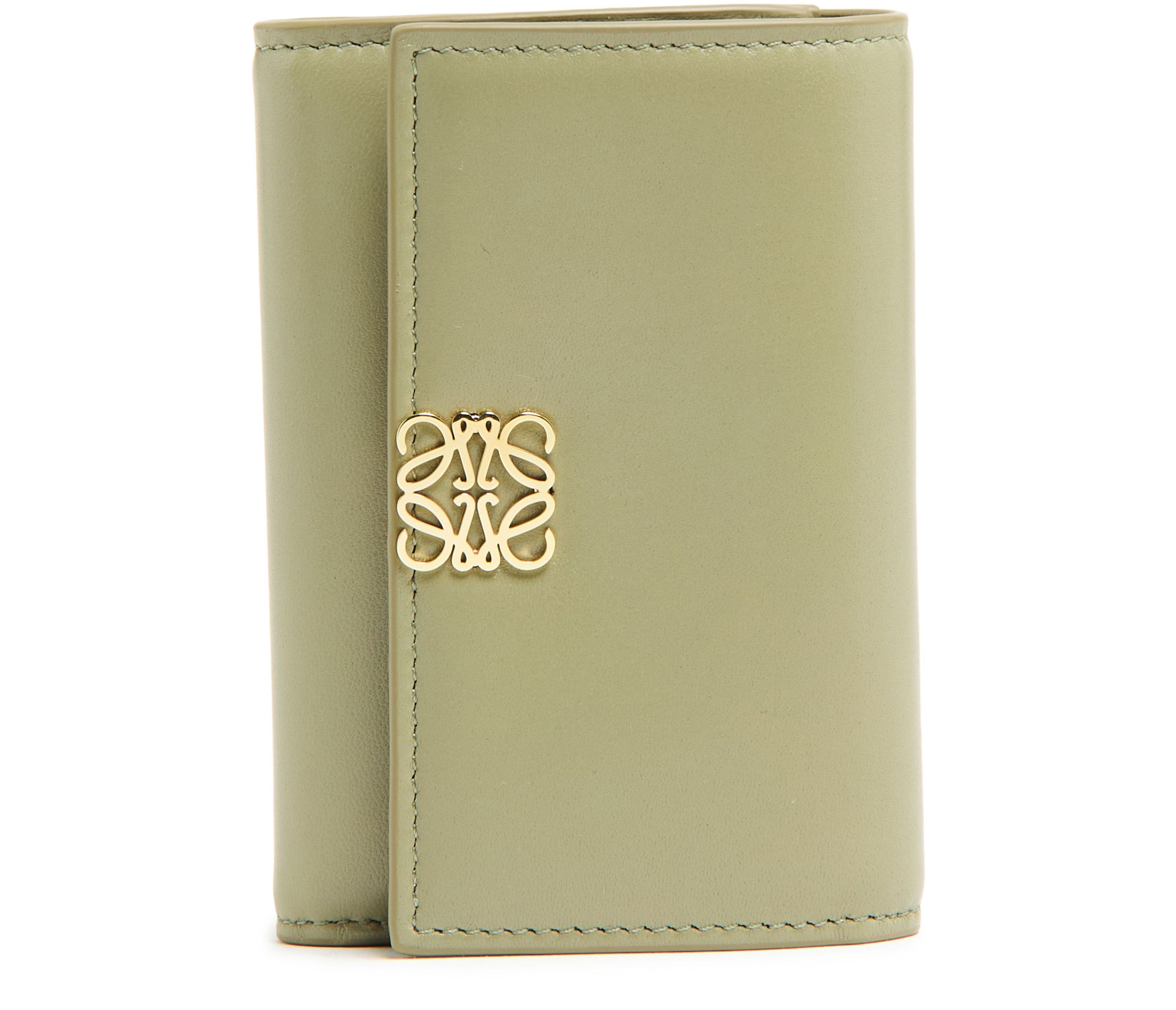 Anagram Puffer leather vertical cardholder