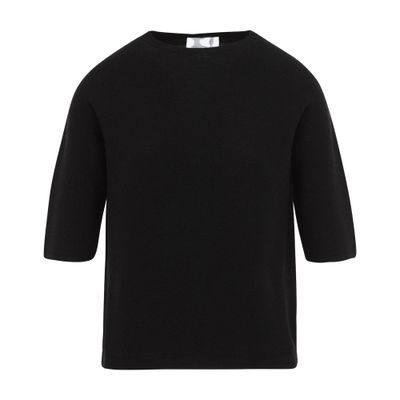 Molli Ori Short-sleeved Top In Black