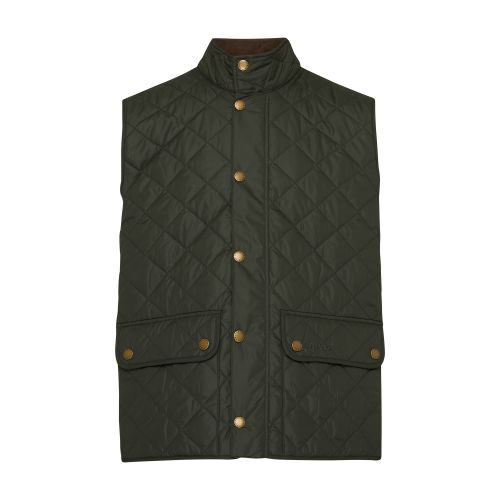 Barbour Liddesdale Quilted Vest In Sage