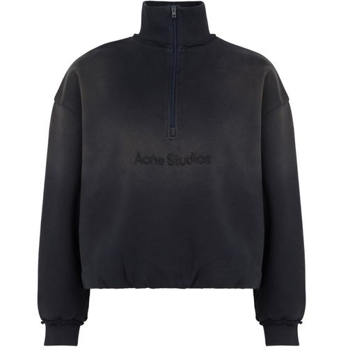 ACNE STUDIOS Half-zipper sweatshirt