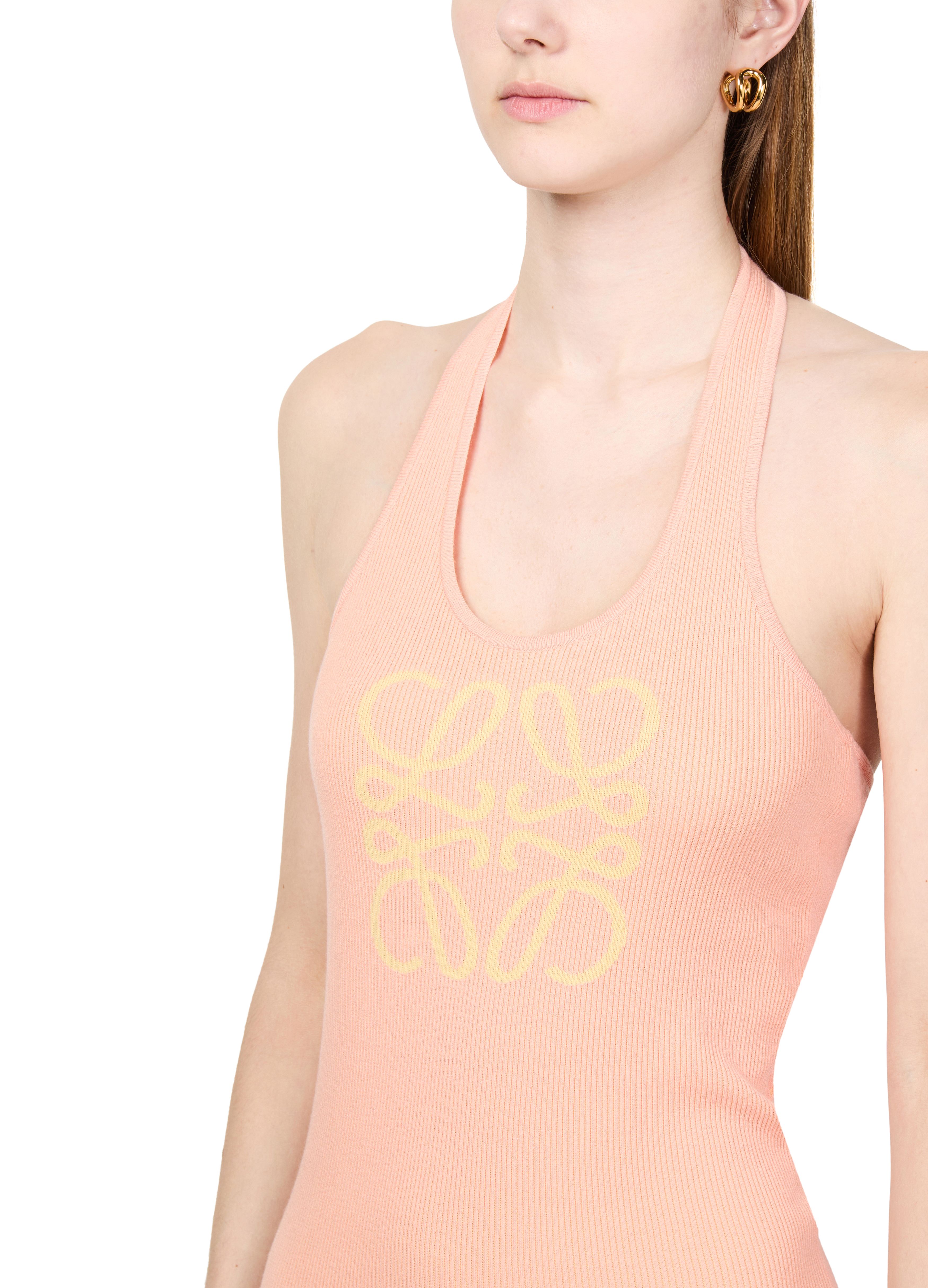 Anagram vest dress in cotton and viscose thumbnail 4