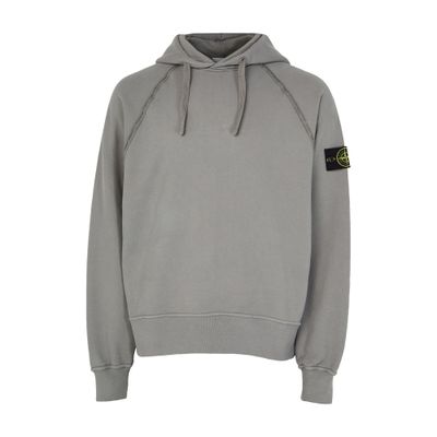 Logo patch hoodie