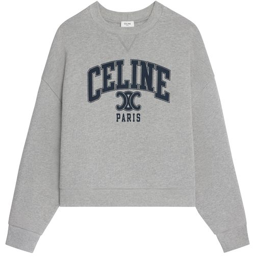 CELINE Celine Oversized-Sweatshirt aus Kaschmir und Baumwolle