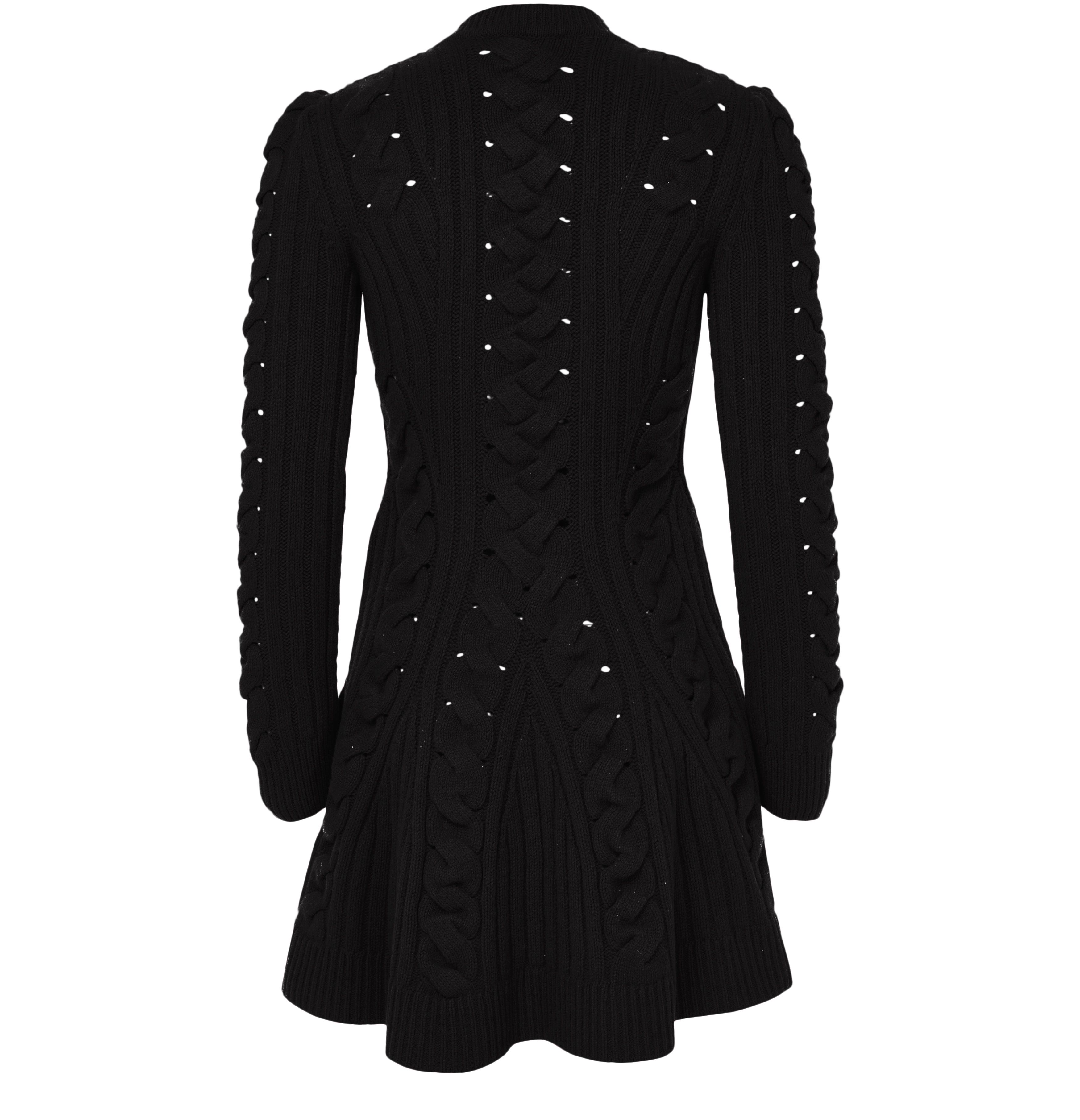 Mini cable knit dress thumbnail 3