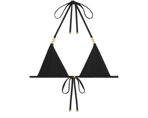 CELINE Triomphe triangle top in matte jersey