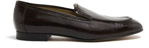 LE MONDE BERYL Lo Boy patent leather loafers