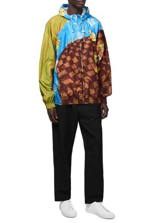 LOUIS VUITTON Printed Nylon Windbreaker