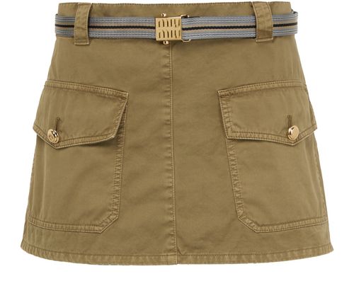 MIU MIU Mini cargo skirt