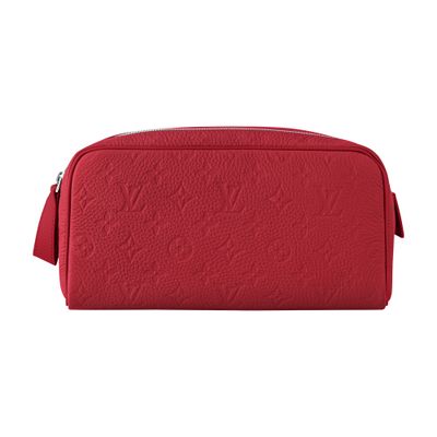 Louis Vuitton Dopp Kit In Red