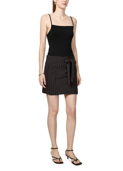 MARIE ADAM LEENAERDT Apron flat mini skirt