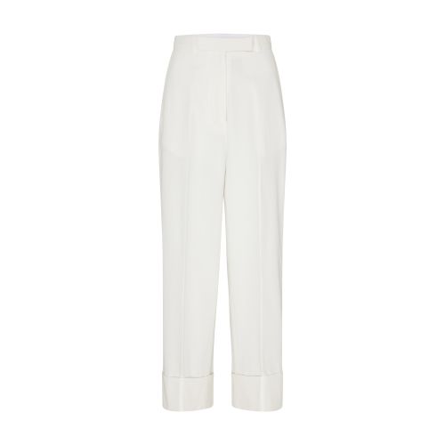 Hight waisted straight leg trousers