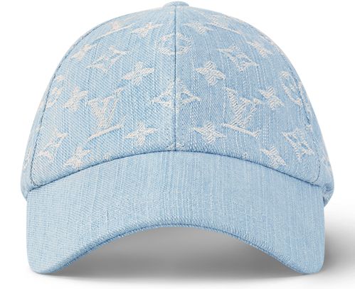 LOUIS VUITTON Monogram Denim Cap