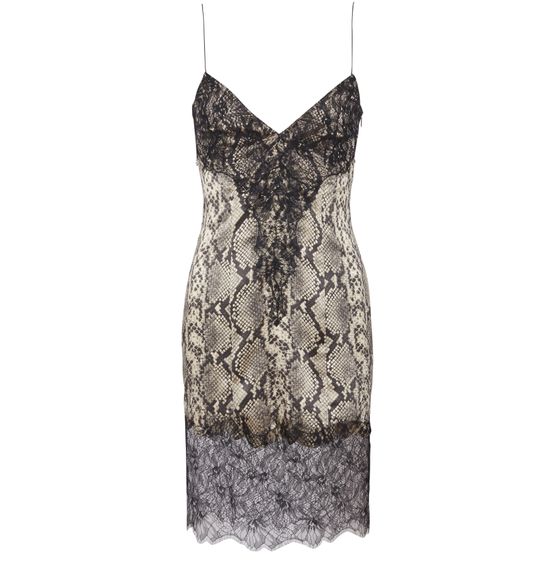 Snakeskin silk dress new arrivals