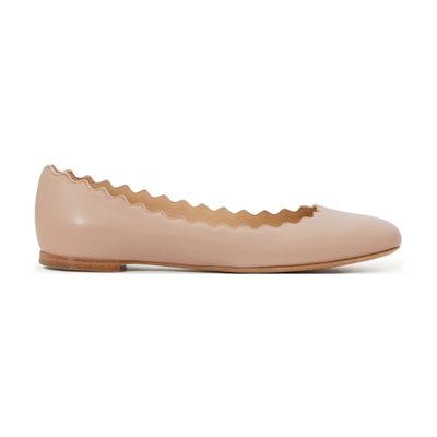 Chloé Lauren Flats In Pink Tea