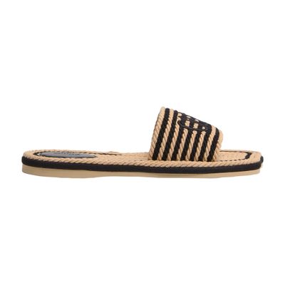 Chloé Sandals 19a With Shaped Straps In White Leather For Women In Multi