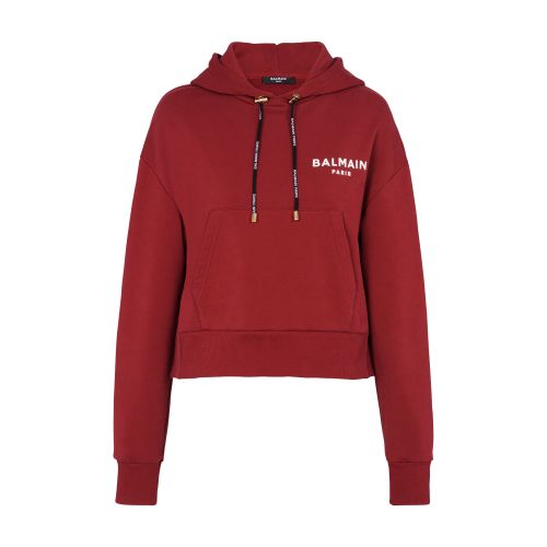 Mini Balmain Paris flocked sweatshirt