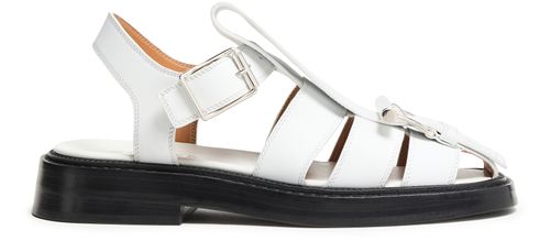 MCQUEEN Leather sandals