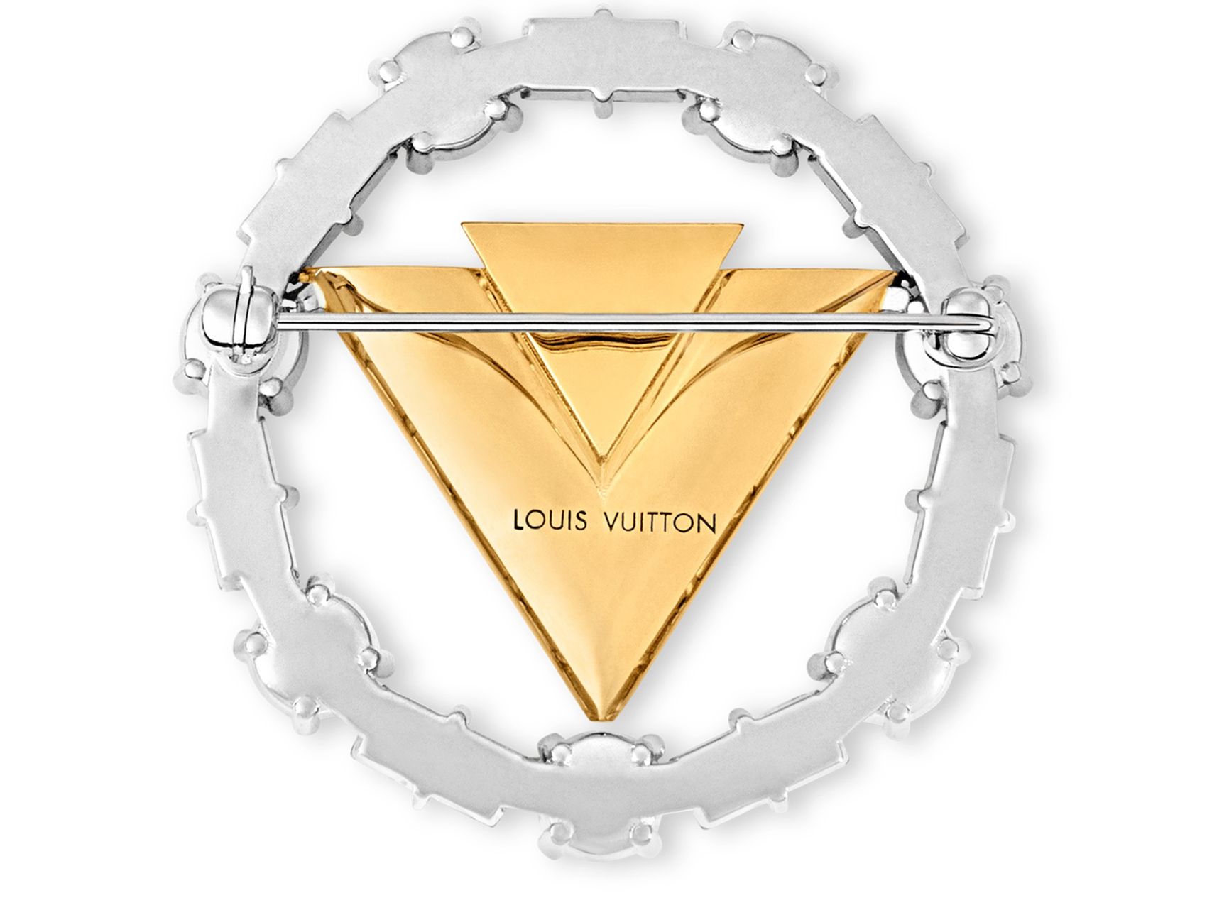 LOUIS VUITTON 브로치 V 루이비통