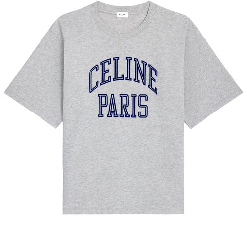 CELINE Loose t-shirt in cotton jersey