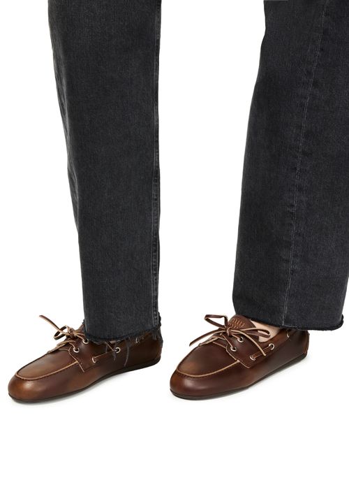 MIU MIU Boat Loafers