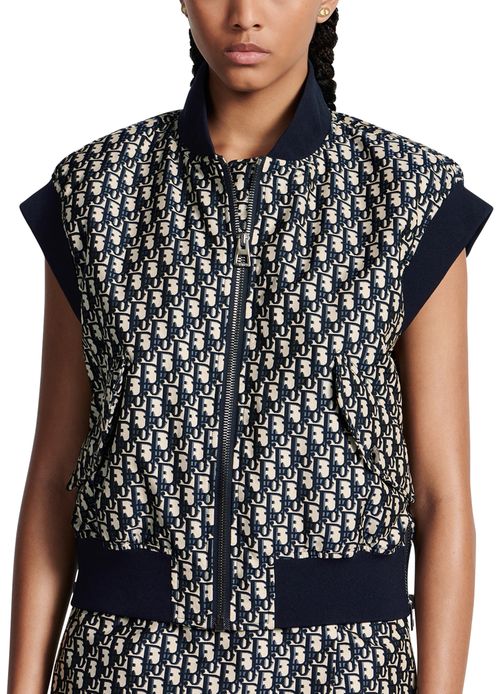 DIOR Dior Oblique pattern waistcoat