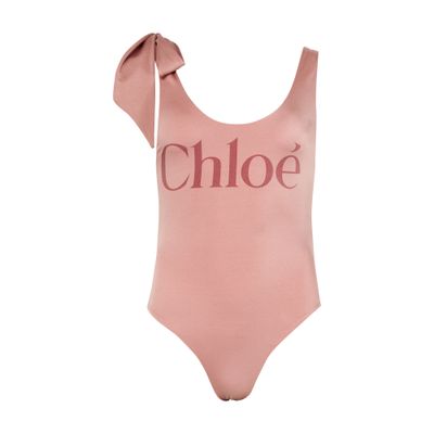 Chloé One Piece Swimsuit In Pink