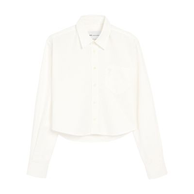 Women's Striped long-sleeved t-shirt with Ami de Coeur embroidery